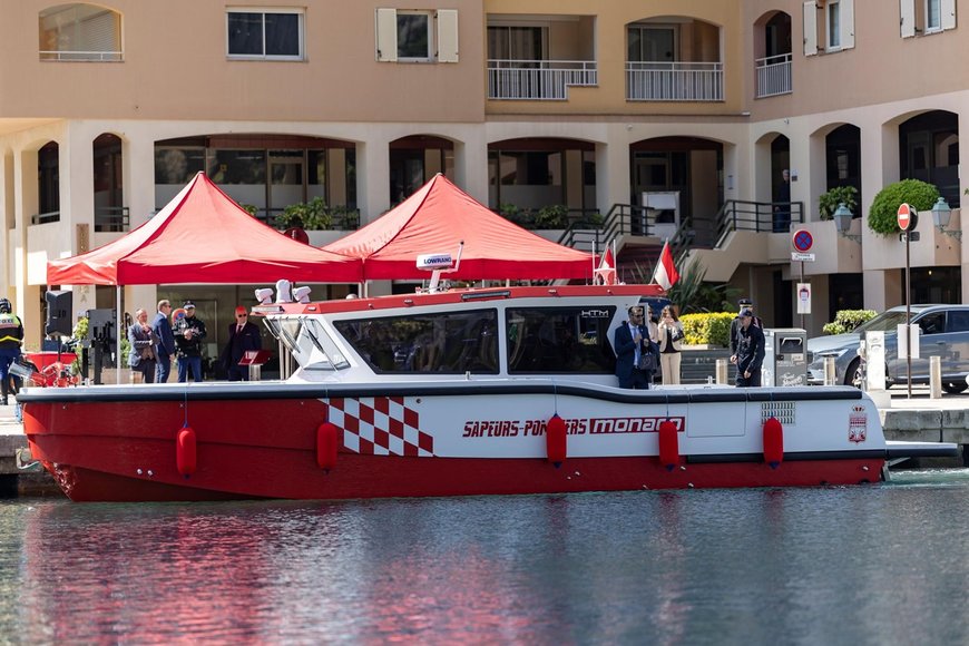 FPT INDUSTRIAL E BIMOTOR CRIAM O NOVO BARCO DE COMBATE A INCÊNDIOS HIGH TECH MARINE PARA O PRINCIPADO DE MÔNACO