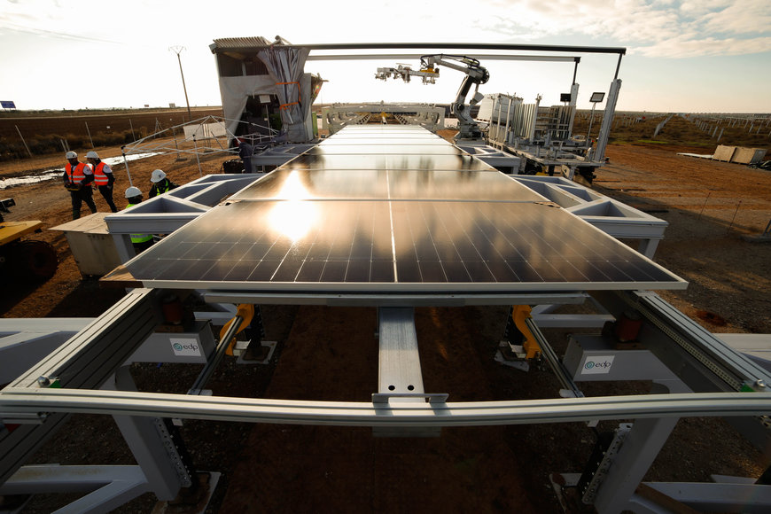 EDP testa construção do seu primeiro parque solar com tecnologia de automação 