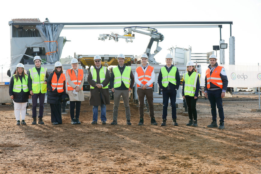 EDP testa construção do seu primeiro parque solar com tecnologia de automação 